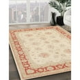 thumbnail image 3 of Ahgly Company Machine Washable Indoor Rectangle Traditional Deep Peach Orange Area Rugs, 8' x 10', 3 of 7