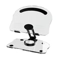 thumbnail image 2 of Soporte ajustable para tableta, soporte giratorio para tableta, acrílico, accesorios de escritorio de oficina, 360 grados Negro, 2 of 9