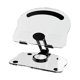 thumbnail image 2 of Soporte para tableta giratorio de escritorio, plegable y portátil con base giratoria de 360 ​​grados. Negro, 2 of 9
