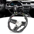 thumbnail image 3 of LED  Lights Steering Wheel, Speed RMP LAP Dispaly High Performance Carbon Fiber Steering Wheel Heat Resistance 32 LEDs  For Auto, 3 of 8