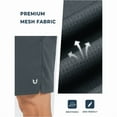 thumbnail image 5 of NORTHYARD Men's 5" Athletic Shorts Running Workout Quick Dry Gym Short Coolgrey M, 5 of 8