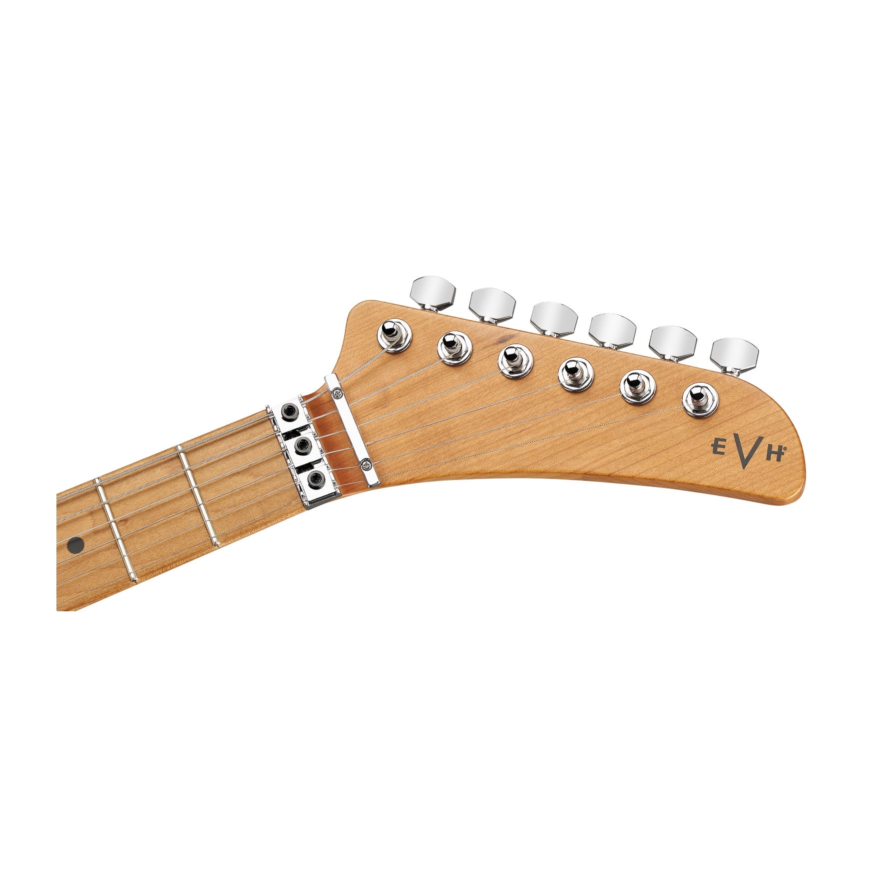 EVH 5150 Series Deluxe 6-String Electric Guitar with Baked Maple Fingerboard and Basswood Body (Black)