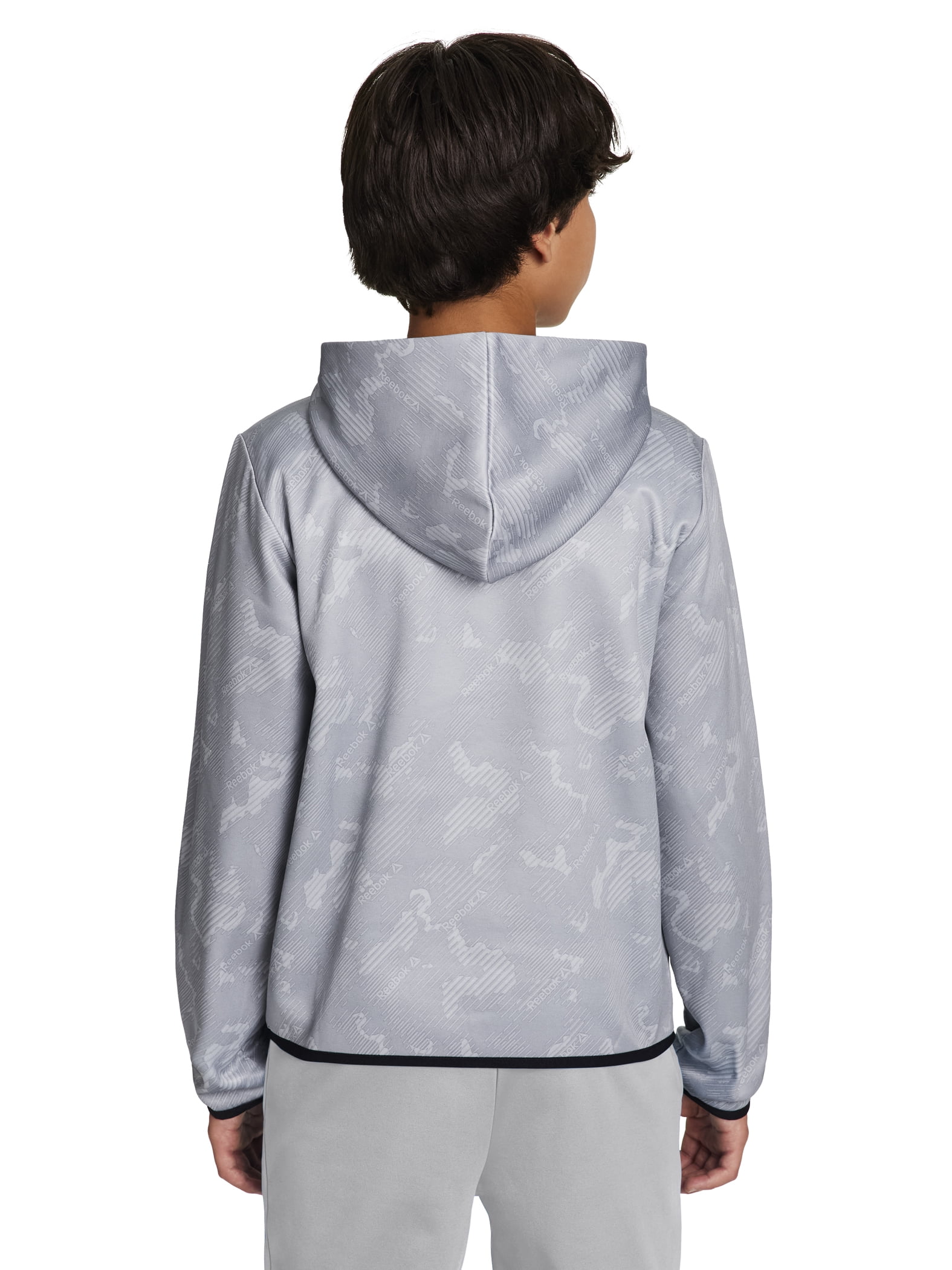 Reebok Boy's Athletic Cool Down Fleece Hoodie, Sizes 4-18