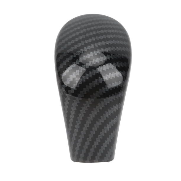 Cubierta de pomo de cambio de marchas estilo fibra de carbono para Nissan Navara Frontier NP300 2015-2019
