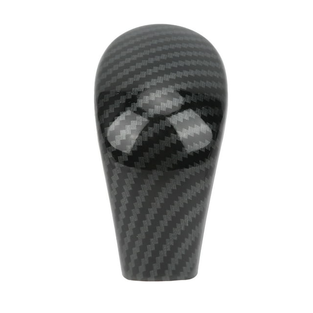 Cubierta de pomo de cambio de marchas estilo fibra de carbono para Nissan Navara Frontier NP300 2015-2019