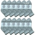 thumbnail image 5 of Yacht & Smith 12 Pairs Of Cotton Mid Size Ankle Socks Boys And Girls Bulk Value Pack Socks, 5 of 5