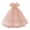 K-Pink, variant on Ulitacool Winter Dresses For Girls Crew Neck Child Short Sleeve Pageant Dress Solid Color Party Gown Dresses Trend Wear Pink 7-8 Years