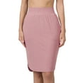 thumbnail image 2 of Niobe Clothing Womens High Waist Tulip Knee Length Skirt, 2 of 4