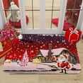 thumbnail image 6 of Up to 65% off maho Merry Christmas Entrance Door Mat, Happy New Year Low Tradition Christmas Decor Welcome Doormat, Non-Slip Carpet Rugs Floor Mat A on Clearance, 6 of 7