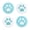 Lake Green, variant on GeekShare Thumb Grip Caps Cat Paw Joystick Cover for Switch 1/OLED/Lite Sets 4PCS -Green Blue
