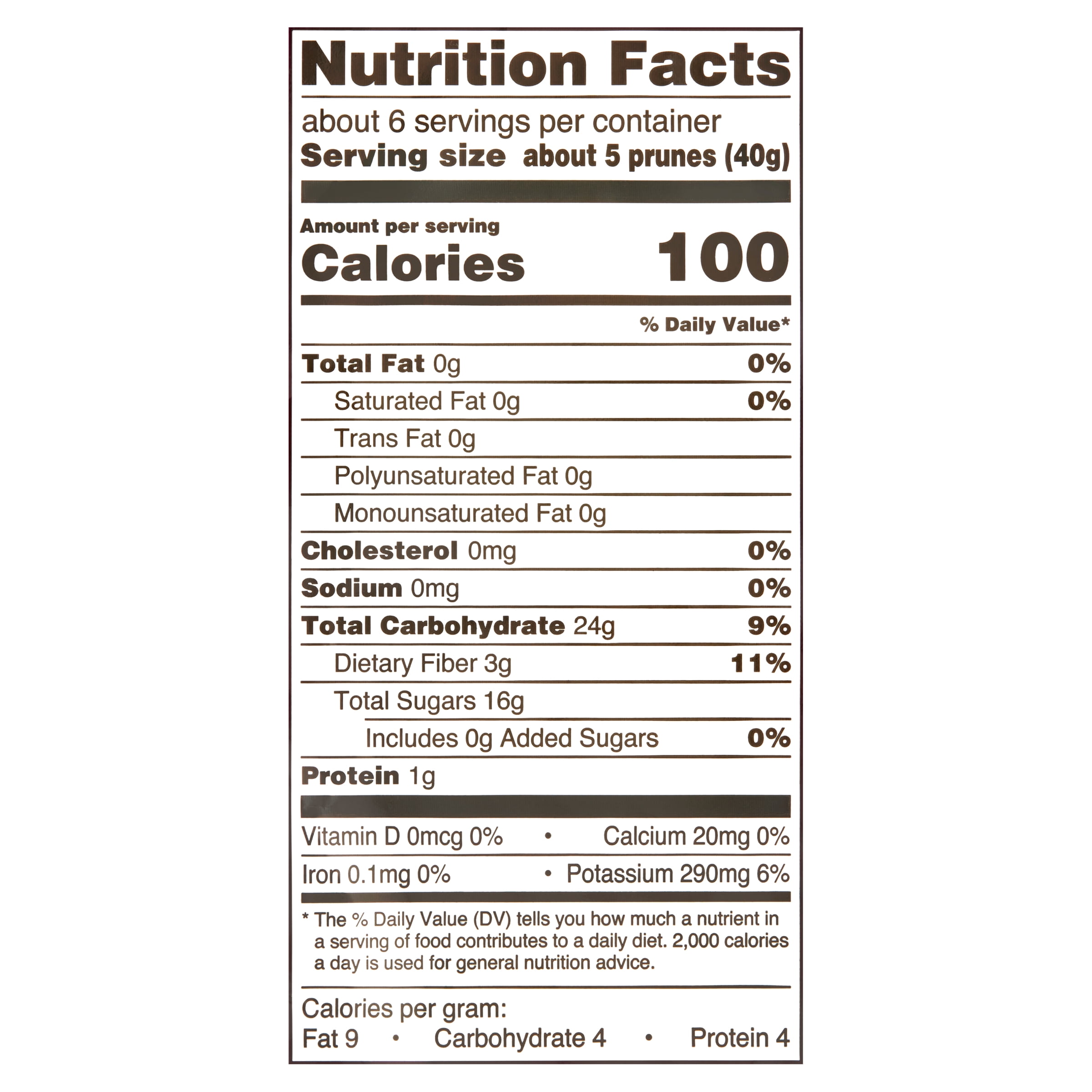 Great Value Pitted Prunes, 9 oz