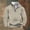 C Beige, variant on Timoontee Men's Quarter Zipper Sweatshirts Loose Long Sleeve Stand Up Collar Zebra Striped Print Pullover Tops Fall Winter Casual Thermal Warm Sweatshirts Army Green L