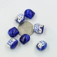 thumbnail image 6 of U8MO Owl Ceramic Bead Craft Loose Beads Jewelry DIY Bracelet Earrings Accessories-Sky blue-1pc, 6 of 9