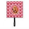 thumbnail image 2 of Bloodhound Hearts Love and Valentines Day Portrait Leash or Key Holder, 2 of 2
