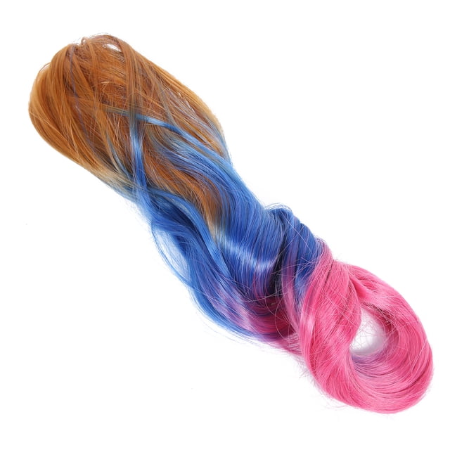 Peluca de Cola de Caballo Rizada, Clip de Garra Extensiones para el Cabello, Mujeres Extensiones de Mujeres de Cabello de Peluca de Cola de Caballo