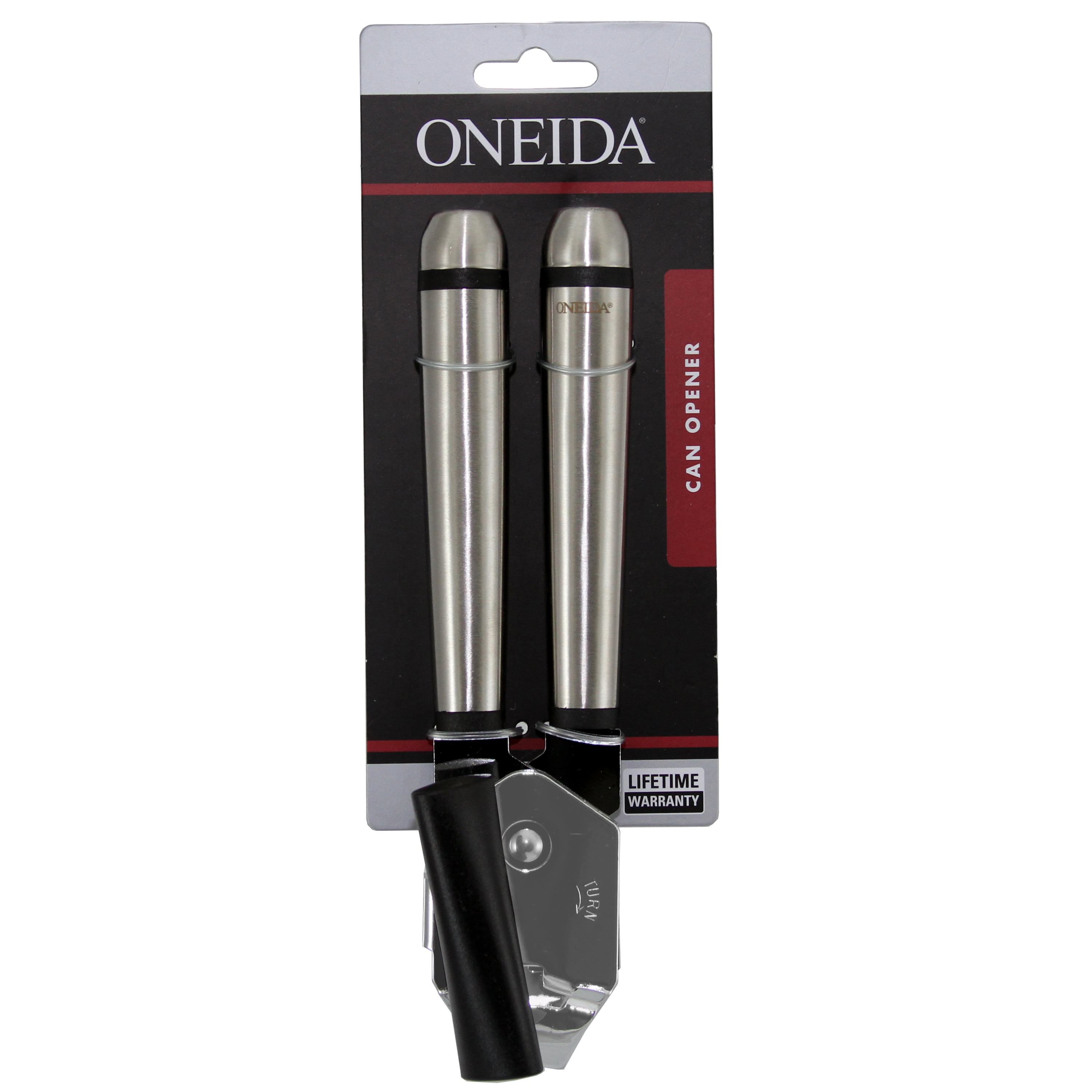Oneida 18/8 Stainless Steel Lifetime Warranty Can Opener