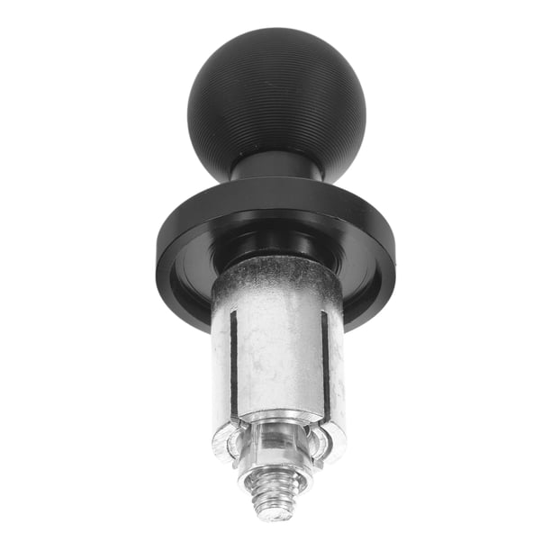 unbranded Soporte Con Bola Para Manillar De Motocicleta Negro Ajustable Para Teléfono Y Cámara
