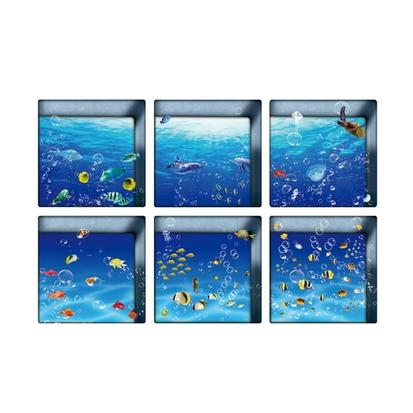 Nonslip Bathtub Stickers 3D Nonslip Bathtub Appliques Bath Bathtub Sticker Tub Bathroom Decal Pvc Mural