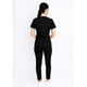 thumbnail image 3 of Scrubs Médicos Mujer | Uniformes para Doctoras y EnfermerasM11 NEGRO GDE, 3 of 4