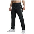 thumbnail image 2 of Cooling Sweatpants for Men 2025 Quick Drying Loose Wide Leg Joggers with Pockets Mens Casual Pants Trousers, 2 of 8