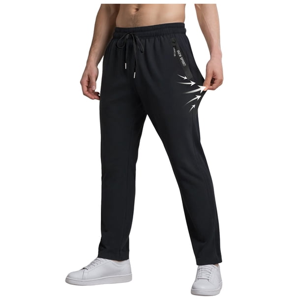 Pantalones largos elásticos de corte holgado con cintura floral para hombre, mezcla de poliéster, pantalones de chándal informales para uso diario, tallas S-XXXL