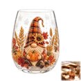 thumbnail image 4 of Fall Glassware Stemless Glasses with 2D Print Pumpkin Maple Leaves Drinking Glasses for Halloween Parties, Thanksgiving Party Home Kitchen Decorations Gifts, 4 of 6