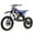 Blue, variant on X-Pro Brand New X9 125cc Pit Dirt Bike with 4-Speed Manual Transmission Kick Start 17"/14" Tires