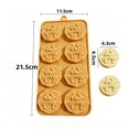 thumbnail image 2 of CHJK Halloween Spider Silicone Molds, 8-Cavity Candy & Chocolate Mold, Grade Flexible Molds for Halloween Baking, Chocolate, Easy Release & Dishwasher Safe, 2 of 7