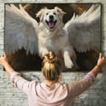 thumbnail image 6 of Great Pyrenees Dog Memorial Gifts - Waiting At The Door Canvas - Dog Memorial Frames Canvas, Memorial Gift For Pet Loss, Loss Of Dog, Pet Bereavement Gift, Pet Sympathy Gift, 6 of 6