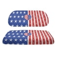 thumbnail image 2 of Pzuqiu Starry Stripes Heart Golf Cart Backrest Bottom Seat Cover Breathable, Comprehensive, Suitable for Outdoor, Fit for Ezgo, 2 of 10