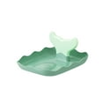 thumbnail image 1 of Transemion Pot Lid Holder with Tray Nonslip Kitchen Multi-purpose Organizer Spatula Pan Stand Cabinet Storage Rack Household Green 1Set, 1 of 6