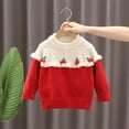 thumbnail image 5 of Esaierr Kids Baby Girls Knit Sweater Knite Cartoon Pullover Sweatshirts Tops 9M-6Y Toddler Girls Autumn Winter Sweaters Round Neck Long Sleeve Knit Shirt, 5 of 7