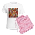 thumbnail image 6 of CafePress - All The Autumn Leaves Pajamas - Women's Short Sleeve Print T-Shirt and Pants Light Cotton Pajama Set, 6 of 7
