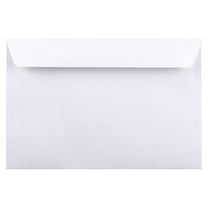 JAM Paper 6 x 9 Booklet Commercial Envelopes, White, 100 per Pack