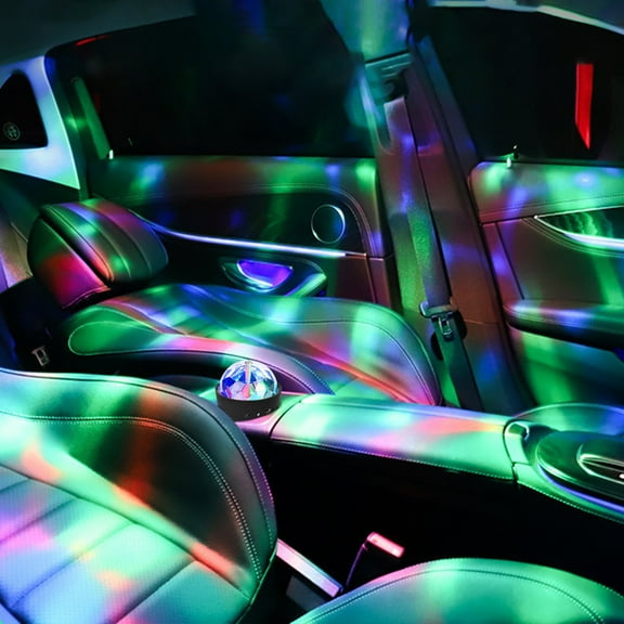 Mini Disco Ball Light, Voice Control, Disco Party Lights, Stage Lighting For Car