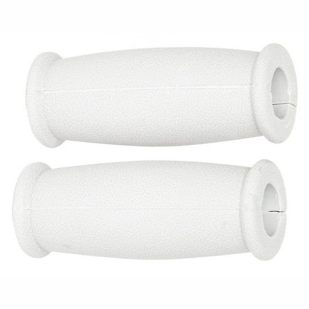 Crutch Grips - PCP Crutch Hand Grips - Split Style, Grey, Standard Size (Split Style)