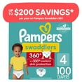 thumbnail image 2 of Pampers Swaddlers 360 Pull-On Baby Diapers Size 4, 100 Count (Select for More Options), 2 of 12