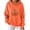 Orange, variant on FchengtaiS Fall Pumpkin Printed Hoodies for Women Long Sleeve Fleece Sweatshirt Halloween Thanksgiving Pullovers Tops