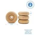 thumbnail image 5 of Classic Mini Wooden Wheels, Great for Crafts Too, 1-1/2 Inch Diameter, 1/2 Inch Thick, 1/4 Inch Hole, Pack of 250, by Woodpeckers, 5 of 8