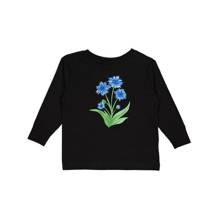 

Inktastic Cornflower Boys or Girls Long Sleeve Toddler T-Shirt