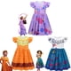 thumbnail image 2 of Disney Girls Encanto Mirabel Madrigal vestido niños fiesta Cosplay disfraz niños Fancy Dolores Isabela princesa Vestidos Vestidos150(8-9T) Gao Jinjia LED, 2 of 2
