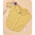 thumbnail image 7 of Camicover Cotton Plaid Fake Collar Detachable Dickey Collar Half Shirts Blouse False Collar Top for Women Girls Outfits, 7 of 7