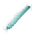 thumbnail image 4 of KAKOWELY Piège de Pêche Multifonction Filet de Pêche pour Crevette Pliable Piège à Appâts de Pêche à 16 Sections Piège à Poisson Extérieur Pliable Filet de Pêche Fournitures de Pêche, 4 of 5
