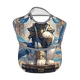 thumbnail image 2 of Hirioo Exotic Blue Cat for Baby Waterproof Pocket Bib Adjustable Closed for Babies Toddlers with Large Pocket 6-24Months, 2 of 8