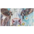 thumbnail image 2 of Cows with Daisy Flowers 3 Ring Binders 1.5 inch Hardcover File Folders with Interior Pockets A4 Size Organizer for School Office Hospital, 2 of 8