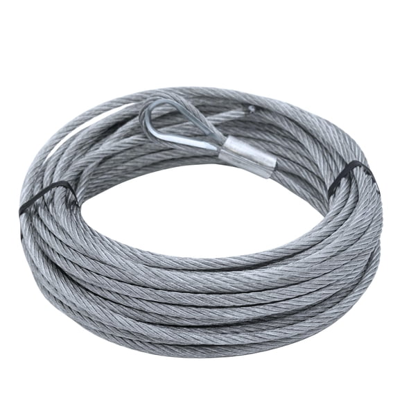 Acoplamiento de cables galvanizado 50090, rollo de 6,35 mm x 15 m