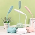 thumbnail image 4 of Genyerl LED Desk Lamp for Kids,Mini Cat Night Light, Cute Cat Foldable USB Rechargeable Reading Light Bedroom Children's Bedside Study (Blue), 4 of 7