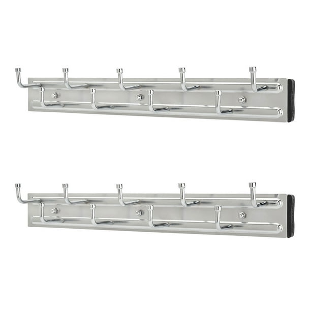 Rev A Shelf Brc 14cr 14 Inch Wall Mounted Pullout Belt Rack Chrome 2 Pack Com - Wall Hanging Belt Rack Rev A Shelf Brc 14cr 14 Inch Wall Mounted Pullout Belt Rack Chrome 2 Pack Com - Wall Hanging Belt Rack