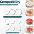 thumbnail image 3 of 300 piezas reutilizables para alimentos Charlotte, film transparente, 3 of 5
