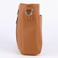 thumbnail image 4 of Bolso Homo Satchel Cruzado Pequeño para Mujeres Con Bolsillo Múltiple Cuero Ancho Correa Ajustable Embrague Sólido, 4 of 9